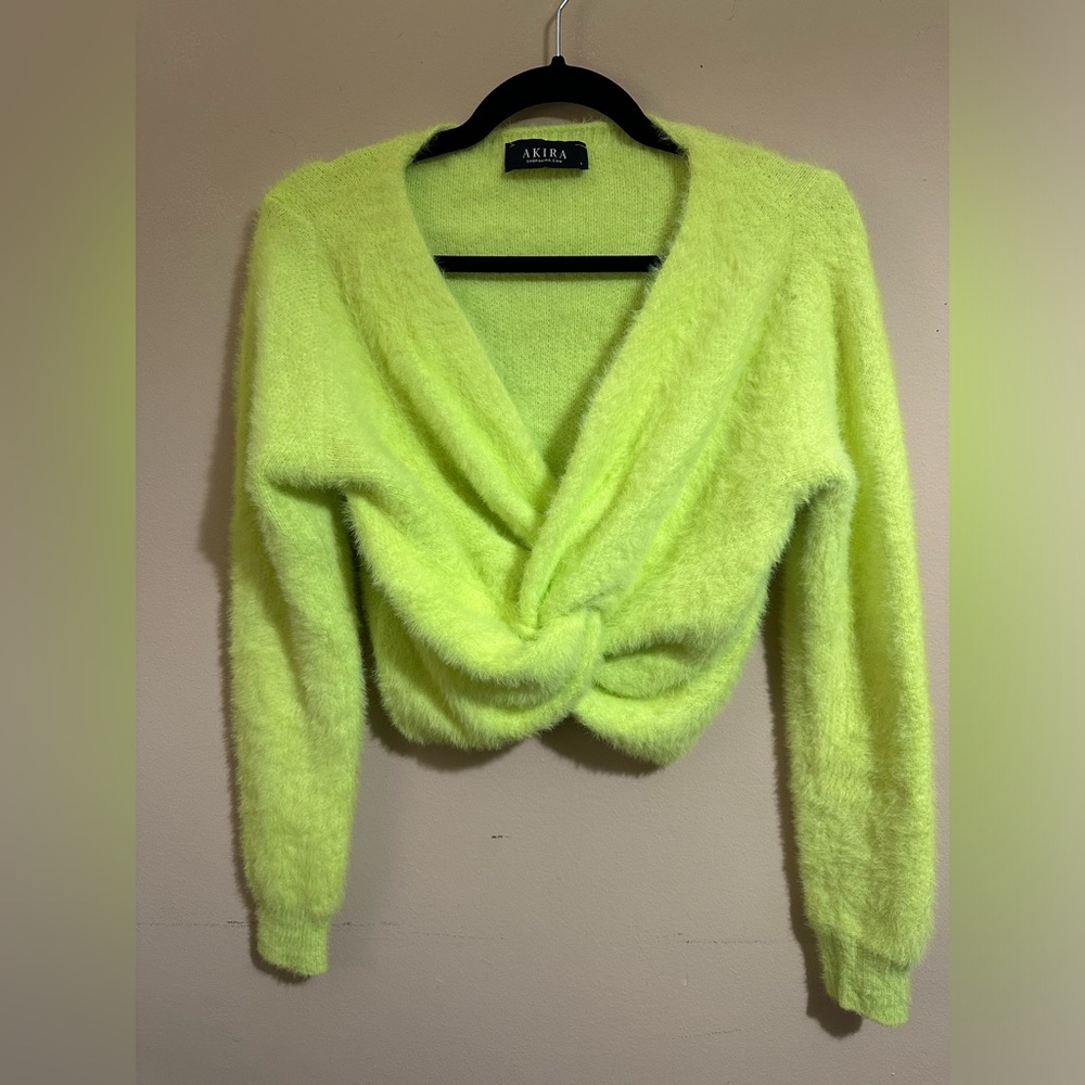 Electric Soft Crop Top